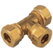 FT Pro - TE34 MM OD X MM ID Equal Tee - FluidAirFittings