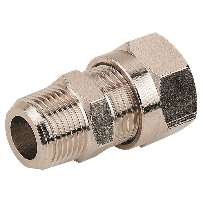Aignep 3/8" BSPT Male X 12MM OD Male Stud 2018-5419 - FluidAirFittings