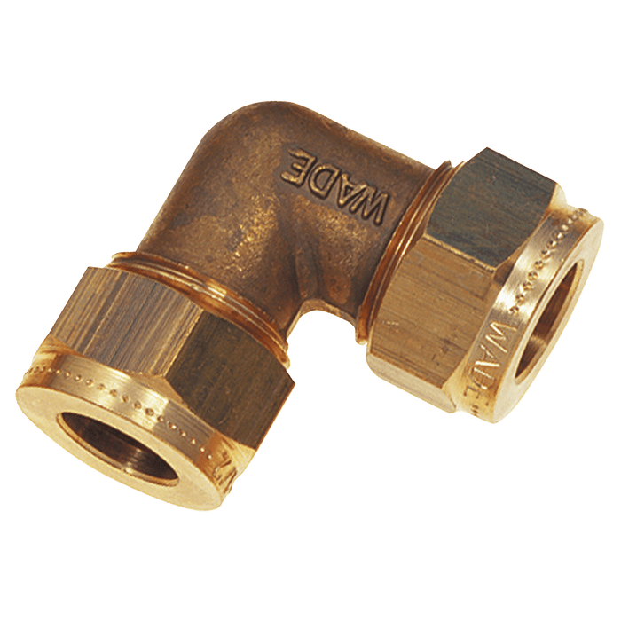 Wade 3/16" OD Equal Elbow WADE-2001 - FluidAirFittings
