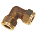 Wade 3/16" OD Equal Elbow WADE-2001 - FluidAirFittings
