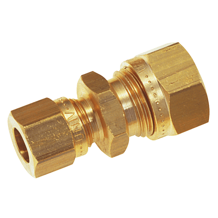 Wade 6MM OD Imperial to Metric Coupling WADE-MC106/3 - FluidAirFittings