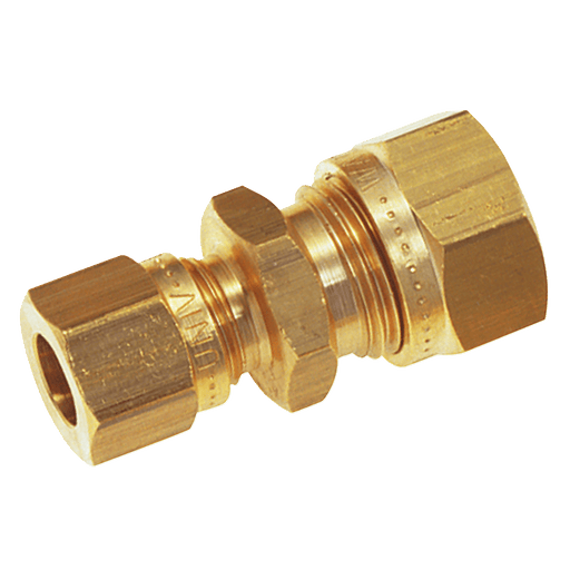 Wade 10MM OD Imperial to Metric Coupling WADE-MC110/8 - FluidAirFittings