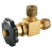 Wade 5/16" OD Panel Mount Needle Valve WADE-WVA3/B/20 - FluidAirFittings