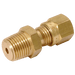 Wade 1/8" BSPT Male X 6MM OD Male Stud Coupling WADE-MC106/083 - FluidAirFittings