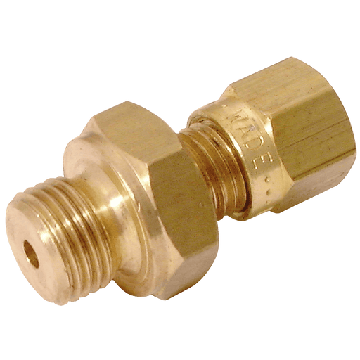Wade 3/4" BSPP Male X 20MM OD Male Stud Coupling WADE-MC120/481 - FluidAirFittings
