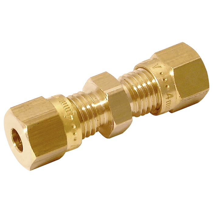 Wade 5MM OD Equal Ended Coupling WADE-MC105 - FluidAirFittings
