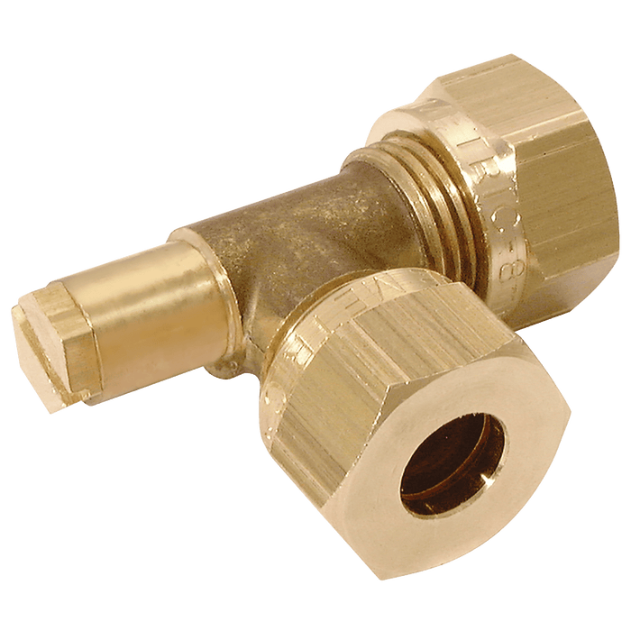 Wade 8MM OD Test Point Elbow WADE-MTP1208E - FluidAirFittings