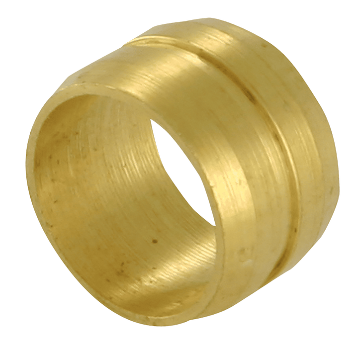 Wade 10MM OD Brass Compression Ring WADE-MUR110 - FluidAirFittings