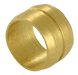 Wade 15MM OD Brass Compression Ring WADE-MUR115 - FluidAirFittings