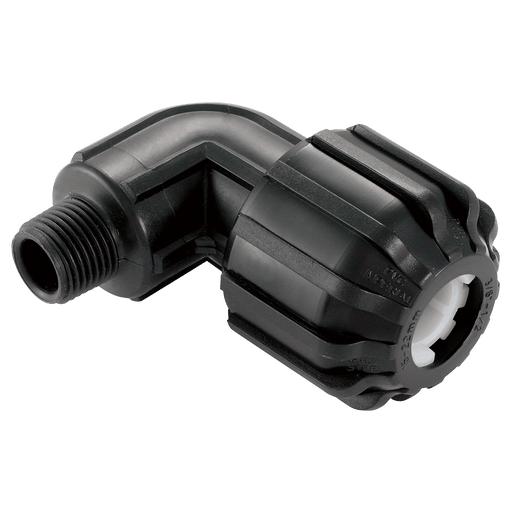 FT Pro UT 90° Elbow Male 27-35 (1") - 1" PE-723132 - FluidAirFittings