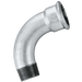 FT Pro - MI1-114 1.1/4"BSPT/BSP Male/Fem 90 Bend Galvanised - FluidAirFittings