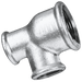 FT Pro - MI130-1A 1X1/2X1/2 Unequal Tee 90 Galvanised - FluidAirFittings