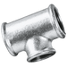 FT Pro - MI130-112-12 1.1/2"X1/2"X1.1/2" BSP Unequal Tee Galvanised - FluidAirFittings