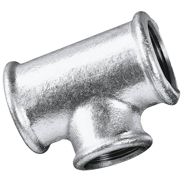 FT Pro - MI130-114-12 130 - 1.1/4"X 1/2"X1.1/4"GALVANISED. - FluidAirFittings