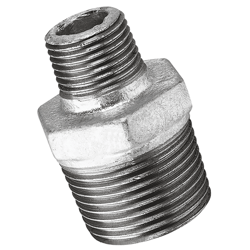 FT Pro - MI245-3-2 3"X2" BSPT Male Hex Nipple Galvanised - FluidAirFittings