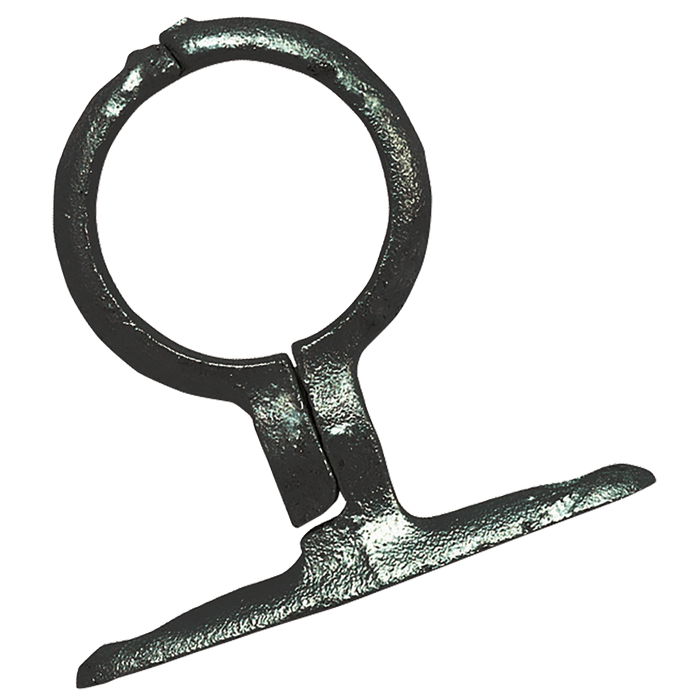 FT Pro 3" (75MM) School Board Pipe Brackets - Screw Fixing Black BSB48 - FluidAirFittings