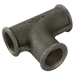 GF 3/4" X 1/2" BSPP Pitcher Tee Black GF131 GF131-34-12N - FluidAirFittings