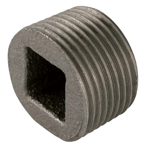 GF 3/8" BSPP Recessed Plug Black GF596 GF596-38N - FluidAirFittings