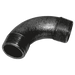 Crane 1" BSPT Male Equal Bend FIG191 Black C191-1N - FluidAirFittings