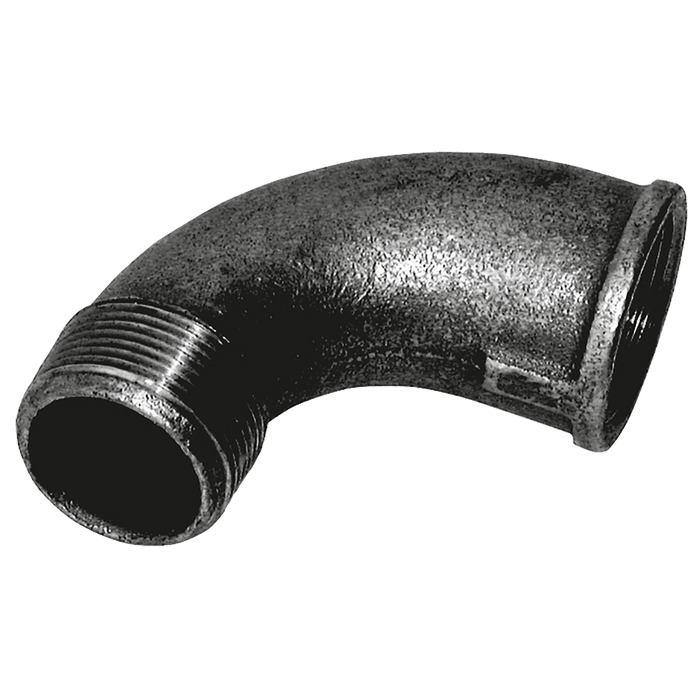 Crane 1" BSPT M/Fem Equal Bend FIG192 Black C192-1N - FluidAirFittings