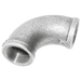 Crane 4" BSPT Female Equal Bend FIG193 Galvanised C193-4 - FluidAirFittings