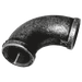 Crane 1/2" BSPT Female Equal Bend FIG193 Black C193-12N - FluidAirFittings