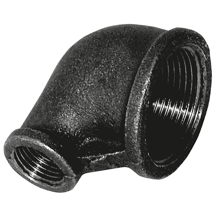 Crane 2"X1.1/2" BSPT Fem/REDU Elbow Black C151-2-112N - FluidAirFittings