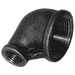 Crane 2"X1.1/2" BSPT Fem/REDU Elbow Black C151-2-112N - FluidAirFittings