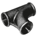Crane 2" BSPT Pitcher Tee FIG199 Black C199-2N - FluidAirFittings