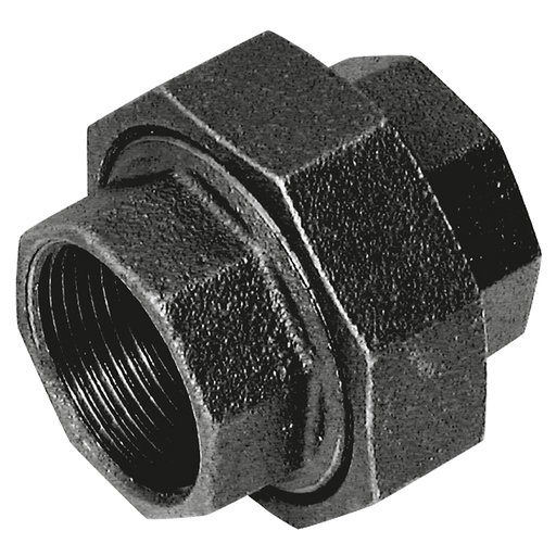 Crane 2" BSPT Female Equal Union FIG289 Black C289-2N - FluidAirFittings