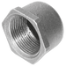 Crane 1/2" BSPT Female Blank Cap FIG185 Galvanised C185-12 - FluidAirFittings
