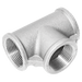 Crane 1" Galvanised Female Equal Tee BSPT C161-1 - FluidAirFittings