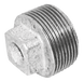 Crane 2.1/2" BSPT Male Hollow Plug FIG147 Galvanised C147-212 - FluidAirFittings