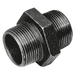 Crane 3" BSPT Male Hex Nipple FIG144 Black C144-3N - FluidAirFittings
