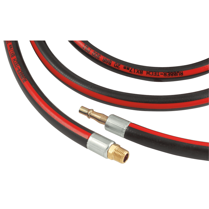 FT Pro - RH08X1/4X19-10 Parker Rectus Tema 5/16" ID X 10M Rec 19S Plug X 1/4" H/As - FluidAirFittings