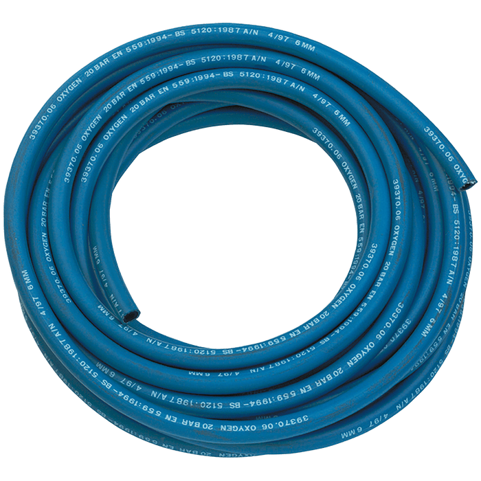 FT Pro - GWH-5/16-25B 5/16" Blue Oxygen Gas Welding Hose 25M - FluidAirFittings