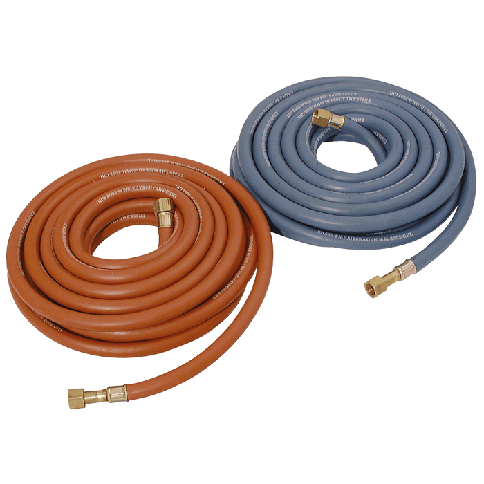 FT Pro - 2050-2324 8MM 20M Oxy/Acetylene Set c/w 3/8" Check Valve - FluidAirFittings