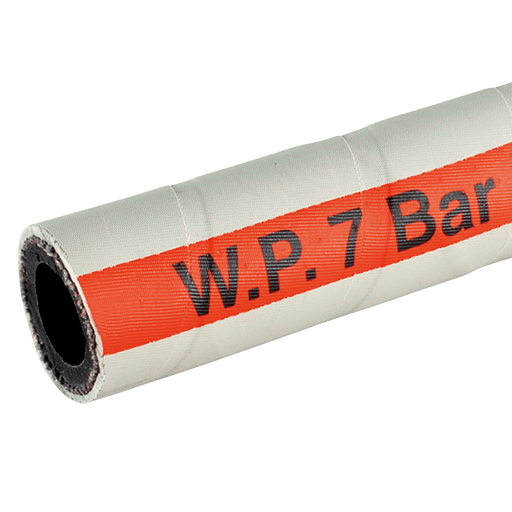 FT Pro - SHW-19 3/4" 7 Bar White Steam Non-Marking 40M - FluidAirFittings