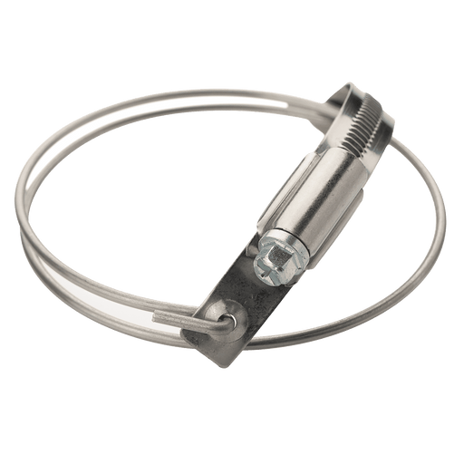 Norres 152 Mm Hose Clamp for Watertight Attachment Of Heavy, Externally Corrugated Spiral Hoses, Suitable for Hose AIRDUC : 345; 355,356 216-0152-0000 - FluidAirFittings