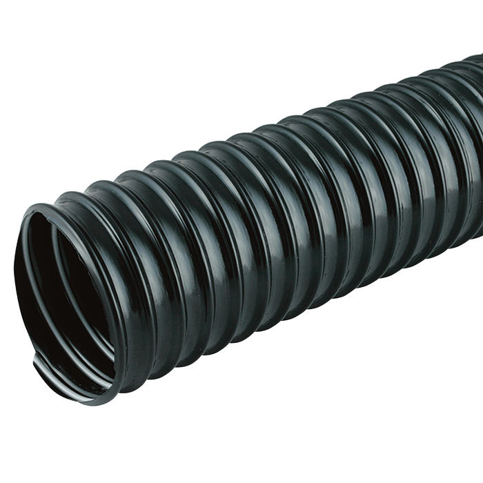 Masterflex 57MM X 10M Black Light Duty PVC Ducting LDPVC57-10 - FluidAirFittings