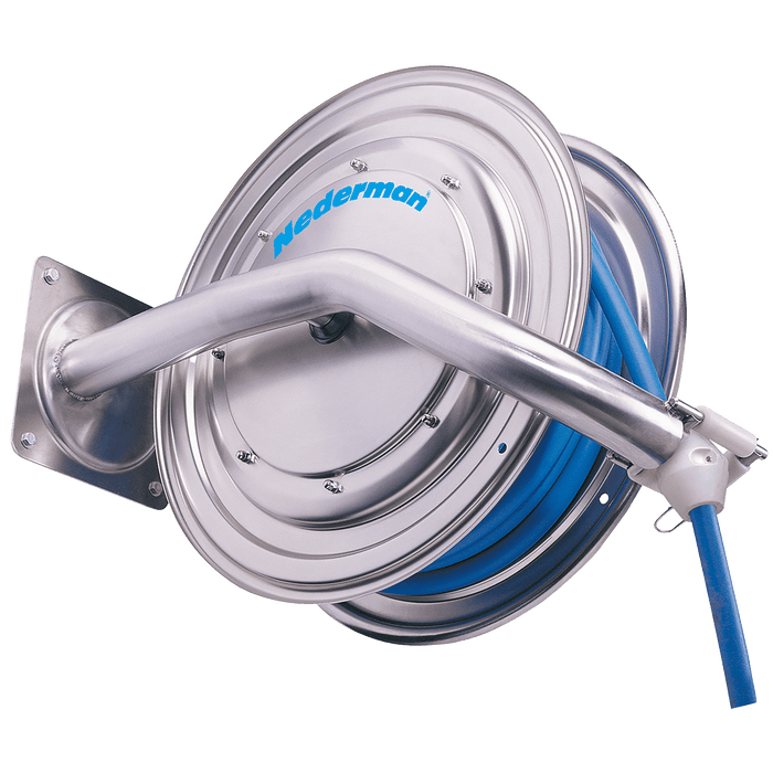 Nederman 15M 3/4" Hose Reel and Hose SS 30804886 - FluidAirFittings