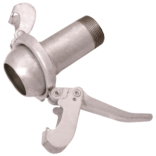 DALLAI Lever Lock Male BSP 5 c/w Closure Ring LLMBSP5 - FluidAirFittings