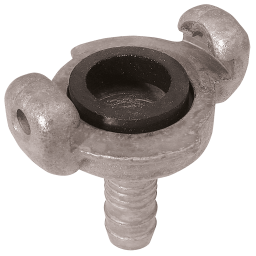 FT Pro - QAC138 QAC1 Claw Coupler 3/8" Hose Tail Plated - FluidAirFittings