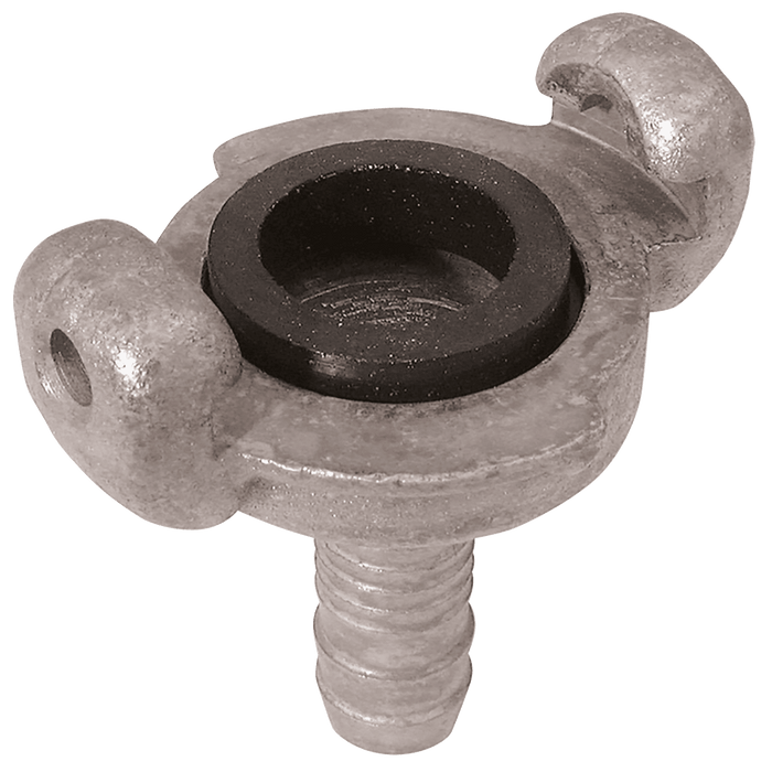 FT Pro - QAC138 QAC1 Claw Coupler 3/8" Hose Tail Plated - FluidAirFittings
