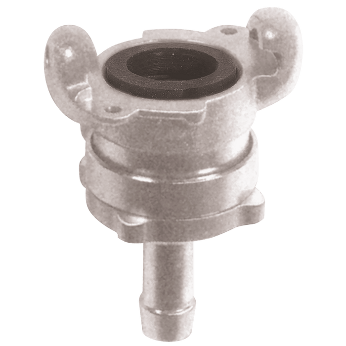 FT Pro - QAC412 QAC4 Claw Coupler 1/2" Hose Tail Plated - FluidAirFittings
