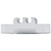 FT Pro 3/16" (4MM) X 5 NYLORACK Tube Clip N6/5 - FluidAirFittings
