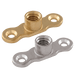 FT Pro M10 Female Backplate Brass EPS-FP10-S - FluidAirFittings