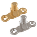 FT Pro M10 Male Backplate Brass EPS-MP10-S - FluidAirFittings