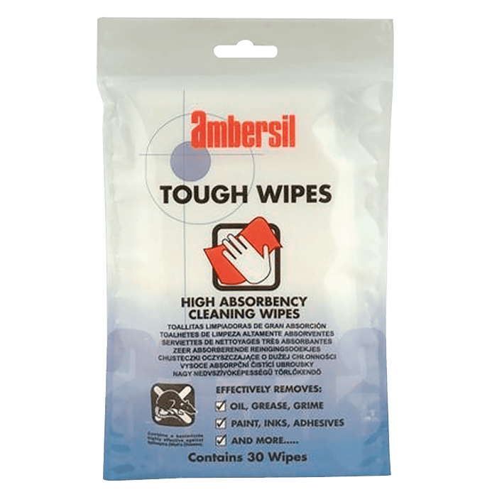 Ambersil Hi-Absorbency Cleaning Wipes 100PCS 6330272100 - FluidAirFittings