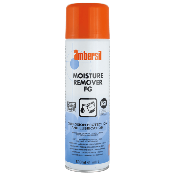 Ambersil 500ML Moisture Remover FG Water Displacer 6150009530 - FluidAirFittings